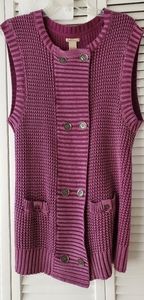 Ruff Hewn Sleevless knit sweater